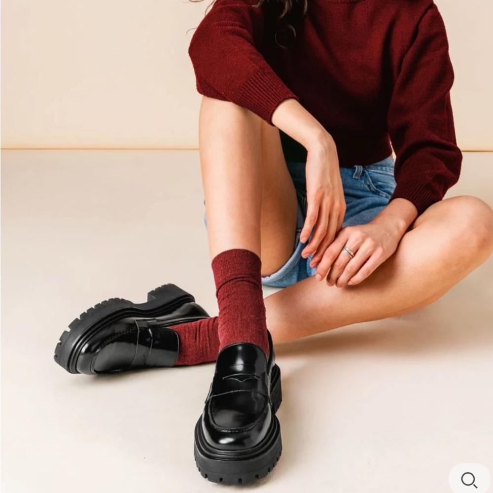 Thursday Boot Co. The Penny Platform Patten Loafer